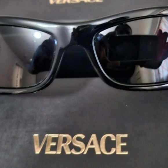 Authentic‼️Please Send ToVersace Black Sunglasses